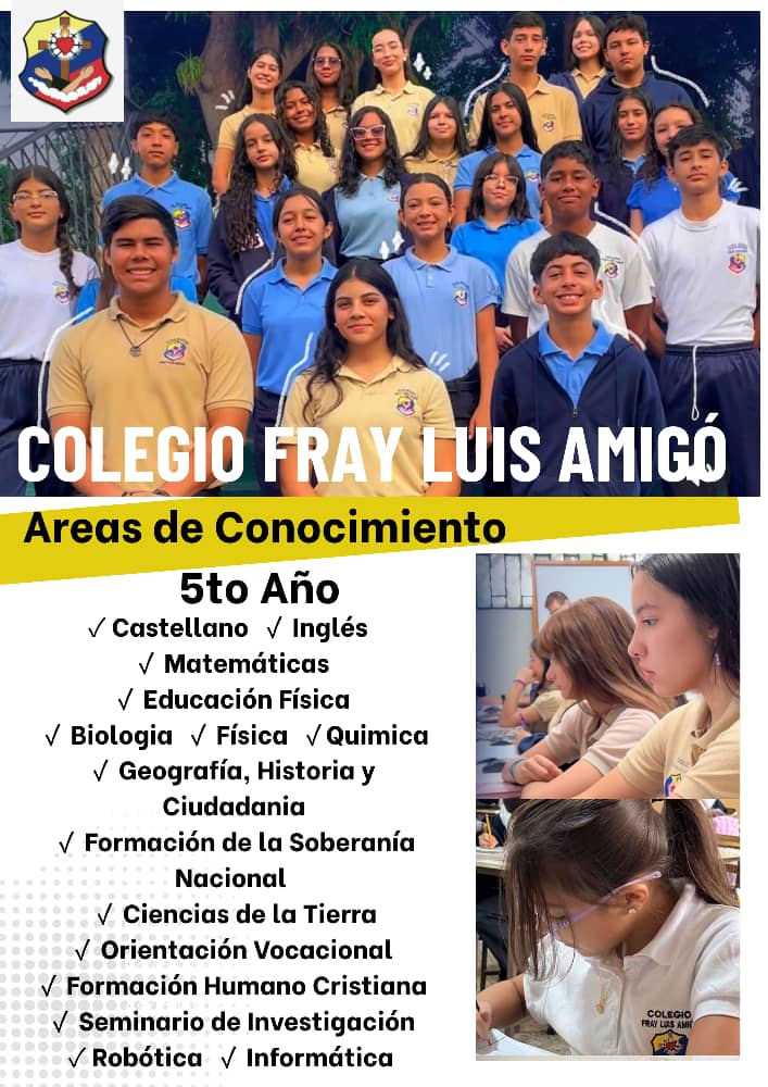 Quinto año - Educación Media General